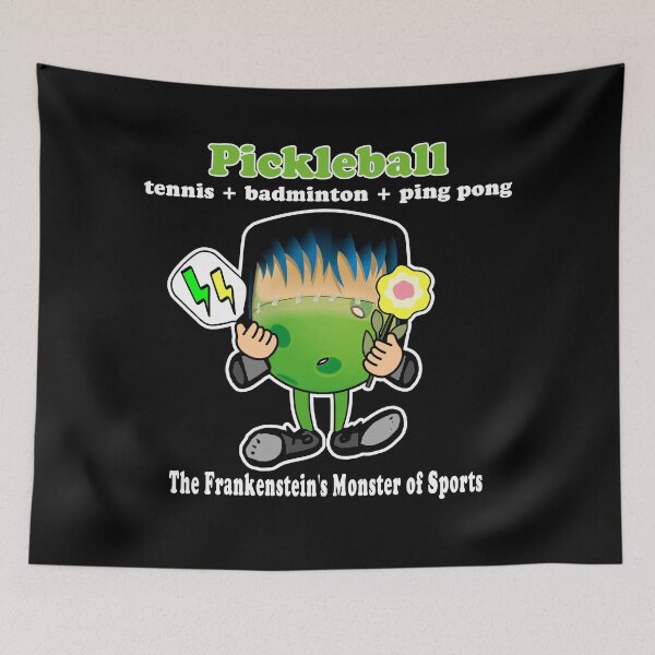 Item preview, Pickleball is the Frankenstein's Monster of Sports designed and sold by GreenCarbon2112.