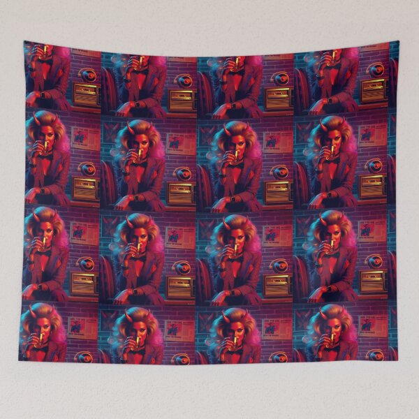 Item preview, 80’s Halloween Beautiful She Devil Art designed and sold by BrianSaysDesign.