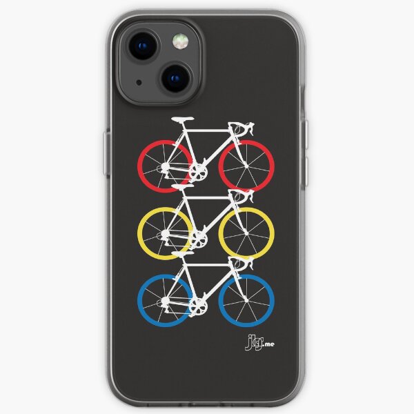Couleurs de bicyclette Coque souple iPhone