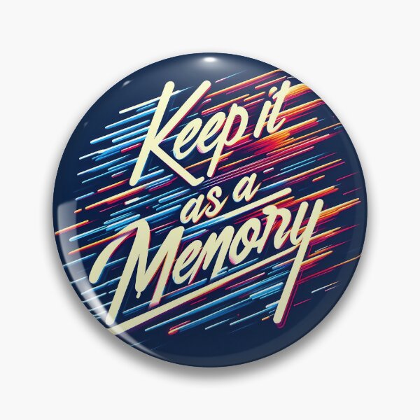 Item preview, Keep it as a memory, typography designed and sold by maxmaj.