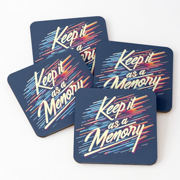 Item preview, Keep it as a memory, typography designed and sold by maxmaj.