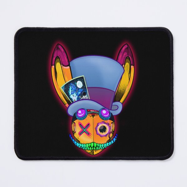Item preview, Futuristic Madhatter Masked Rabbit designed and sold by SephGrave.