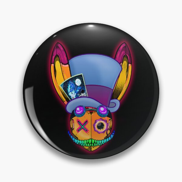 Item preview,  Futuristic Madhatter Masked Rabbit designed and sold by SephGrave.