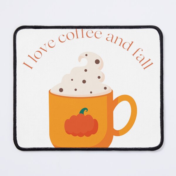 Item preview, I love coffee and fall designed and sold by Kelli Campbell.