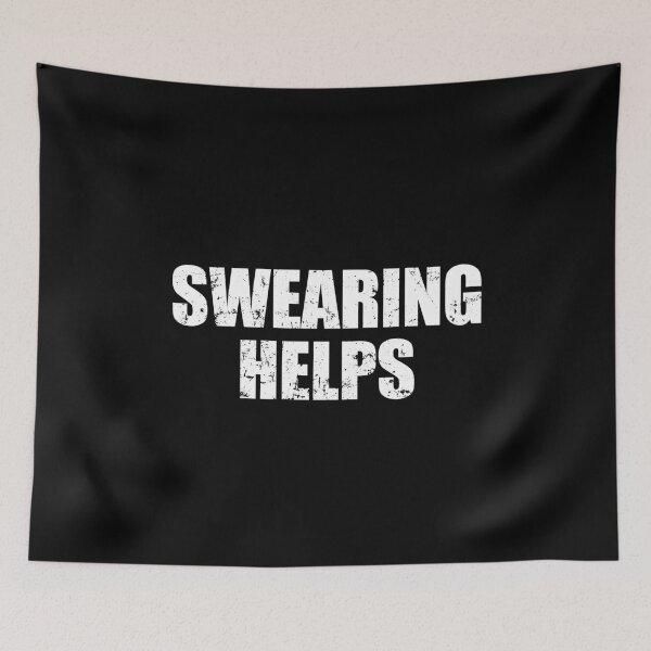 Item preview, Swearing Helps designed and sold by mhernaevily.
