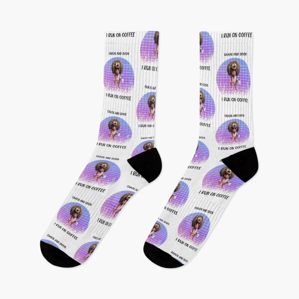 Item preview, I Run On Coffee, Chaos And Dogs	 designed and sold by LensherArt.