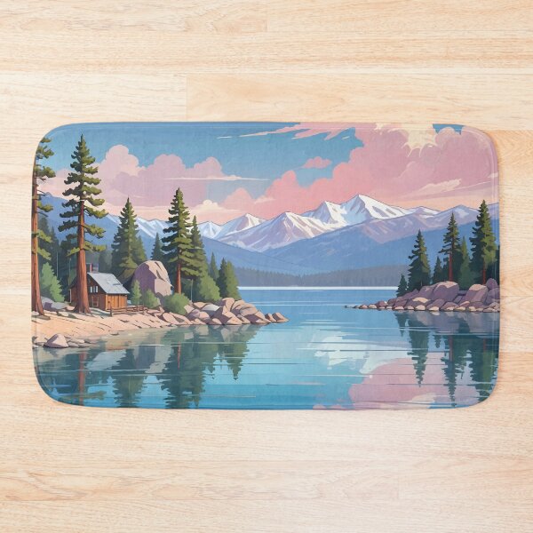 Item preview, Lake Tahoe Painting designed and sold by WildlifeInc.