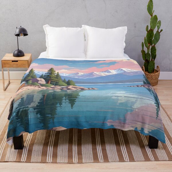 Item preview, Lake Tahoe Painting designed and sold by WildlifeInc.