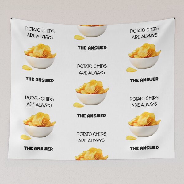 Item preview, Potato Chips Are Always the Answer designed and sold by LensherArt.