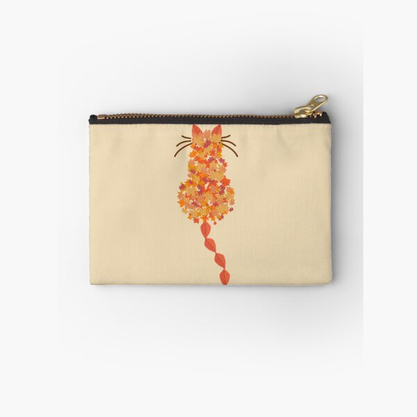 Item preview, Autumn Leaves Fall Cat for Celebrating the Season designed and sold by vwagenet.