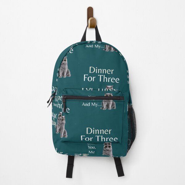 Item preview, Dinner For Three With British Shorthair designed and sold by trendyteetop.