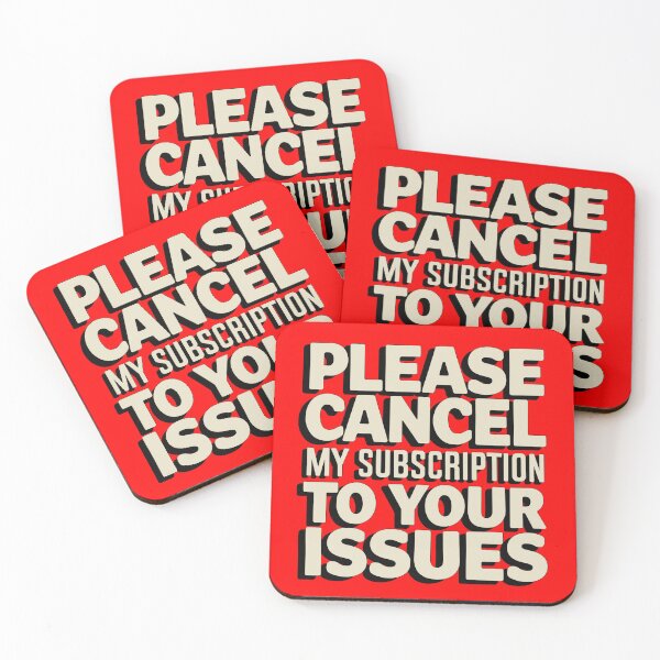 Item preview, Please cancel my subscription to your issues designed and sold by clon-dot-net.