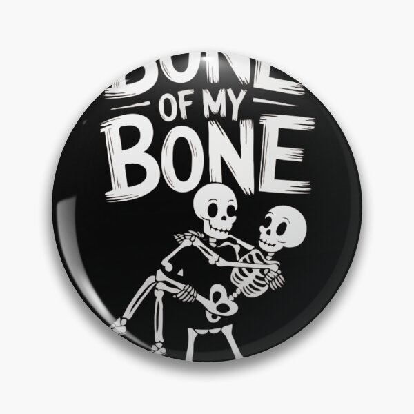 Item preview, Bone of My Bone" Halloween Skeleton Couple – Cute & Spooky Halloween Graphic designed and sold by Collision19.