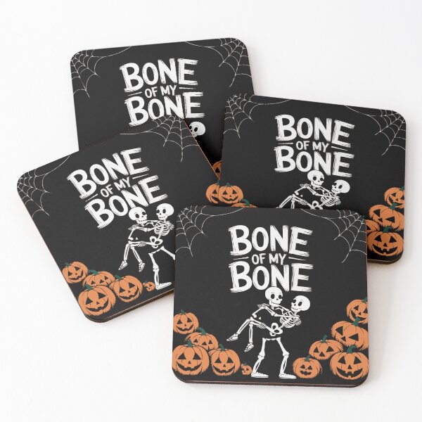 Item preview, Bone of My Bone" Halloween Skeleton Couple – Cute & Spooky Halloween Graphic designed and sold by Collision19.