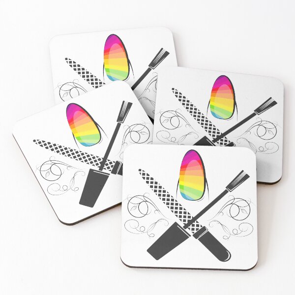Item preview, Beautiful Nails Manicure Colorful LGBT Nail Pedicure Salon designed and sold by Mr-Peace-Shop.