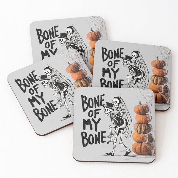 Item preview, Bone of My Bone Halloween Skeleton Couple – Cute & Spooky Halloween Graphic designed and sold by Collision19.
