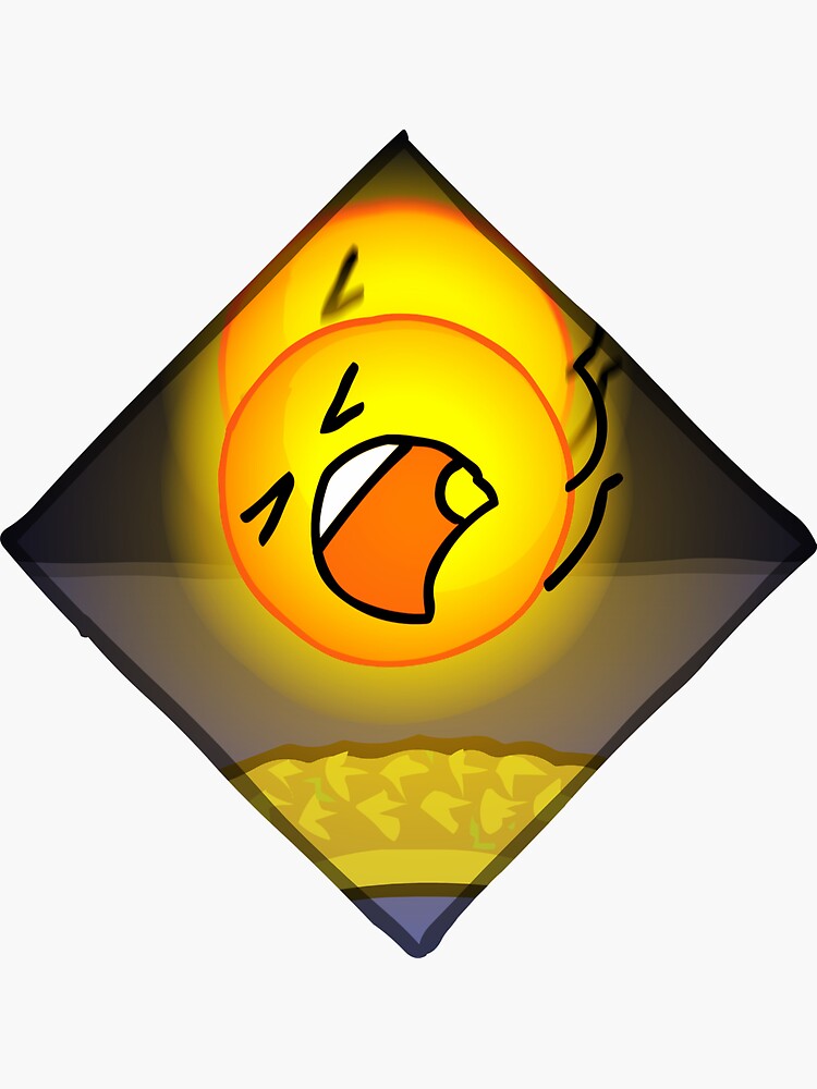 1000° Iron Ball Icon Sticker