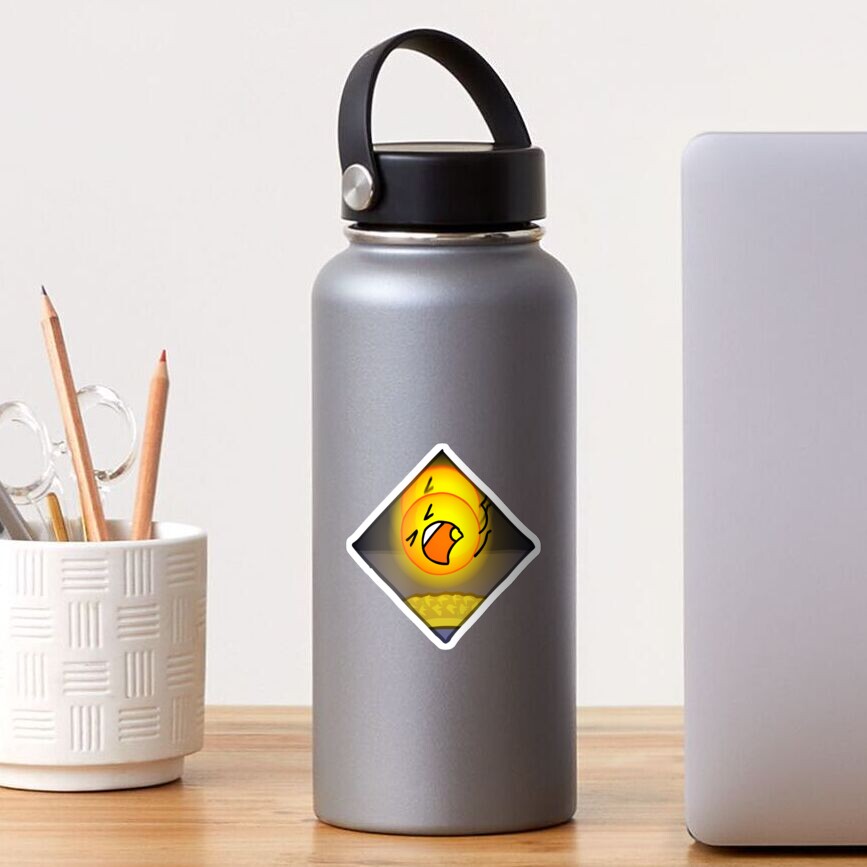 1000° Iron Ball Icon Sticker