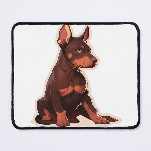 Item preview, Cute Doberman // Bone // Guarding dog // Best Friend // Dog Paw designed and sold by SMARTKIT  DESIGNAGENCY.