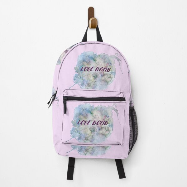 Item preview, Love Bomb - a heart of exploding watercolour hydrangeas designed and sold by RPrince1.