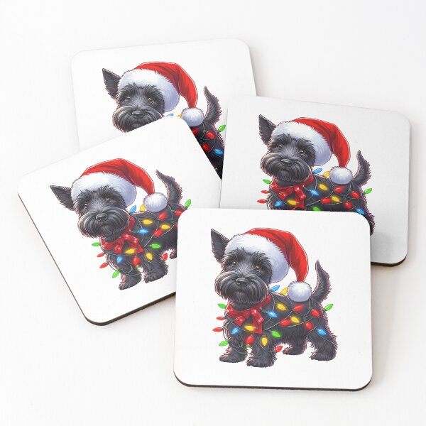 Item preview, Scottish Terrier Dog Christmas designed and sold by doodIllustrate.