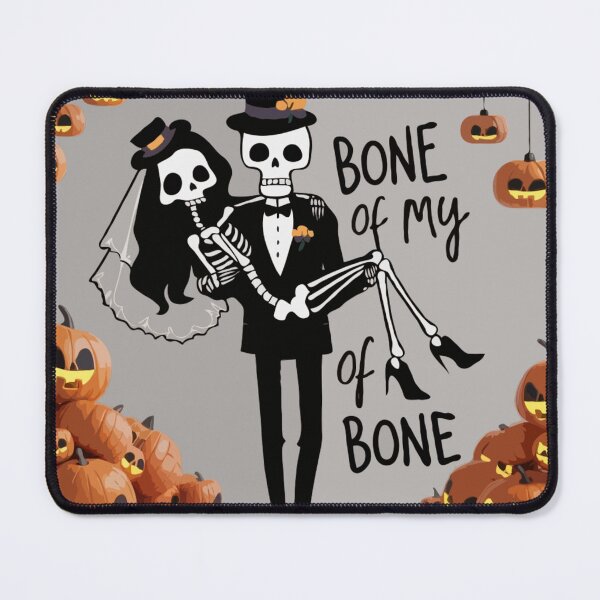 Item preview, Bone of My Bone Halloween Skeleton Couple – Cute & Spooky Halloween Graphic designed and sold by Collision19.