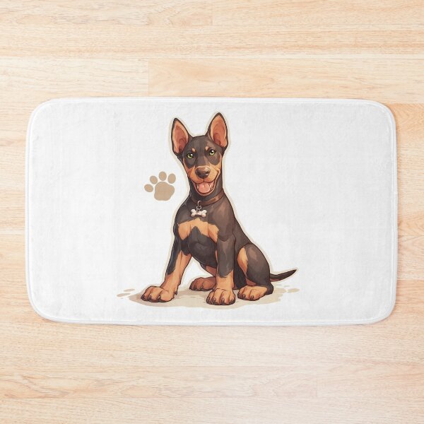 Item preview, Cute Doberman // Bone // Guarding dog // Best Friend // Dog Paw designed and sold by SMARTKIT  DESIGNAGENCY.