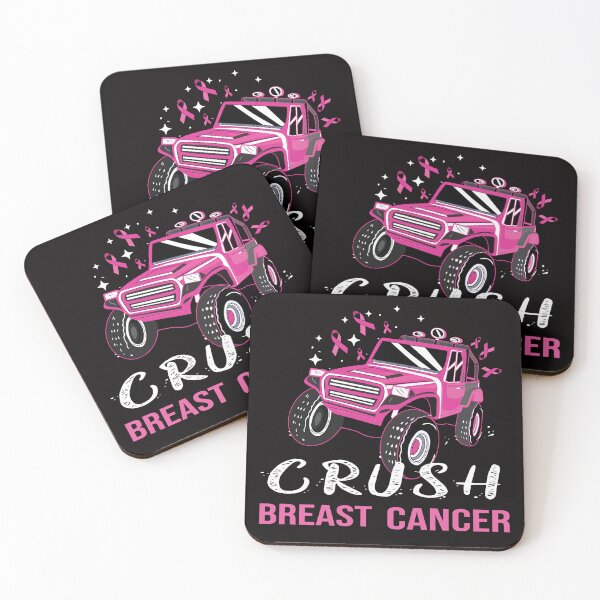 Artikelvorschau, Crush Brustkrebs Bewusstsein Monster Truck entworfen und verkauft von Crazyartist555.