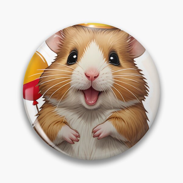 Item preview, Festive Hamster Birthday Party ?? designed and sold by Venta Mix  JellycientArt.