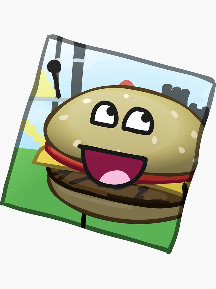 Chezburger Icon Sticker