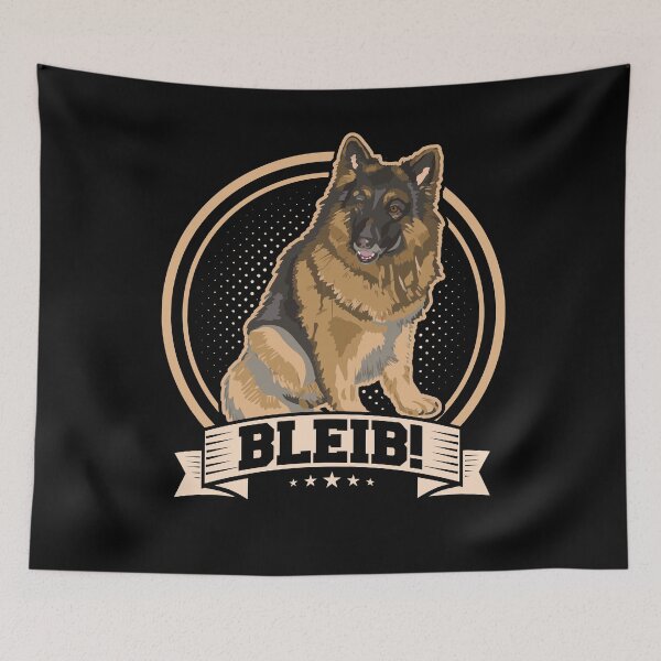 Item preview, German Shepherd Guard Dog Stay Gift Shirt designed and sold by TomGiantDesigns.