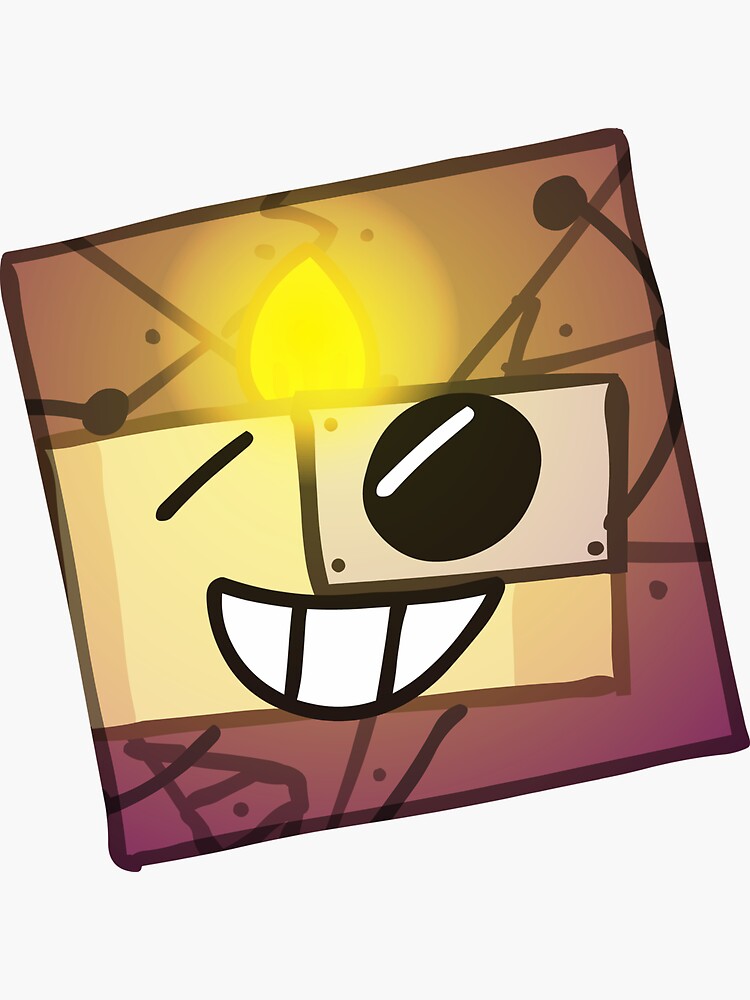 Fake Fake Candle Icon Sticker