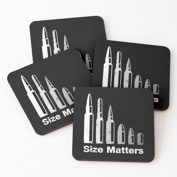 Item preview, Size Matters - Gun Lover Bullets Caliber designed and sold by viunziameriza.