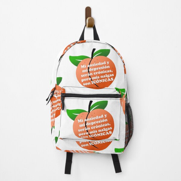 Item preview, My anxiety and depression will be CHRONIC but my buttocks are ICONIC - peach designed and sold by MaritoDGtienda.
