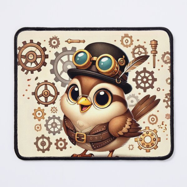 Item preview, Steampunk Chipping Sparrow designed and sold by Sillytoe.