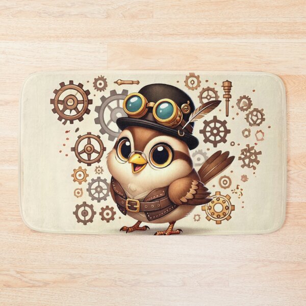 Item preview, Steampunk Chipping Sparrow designed and sold by Sillytoe.
