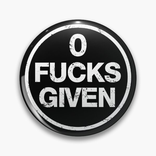 Item preview, 0 Fucks Given - Zero Fuck Given designed and sold by viunziameriza.