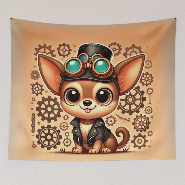 Item preview, Steampunk Chiweenie designed and sold by Sillytoe.