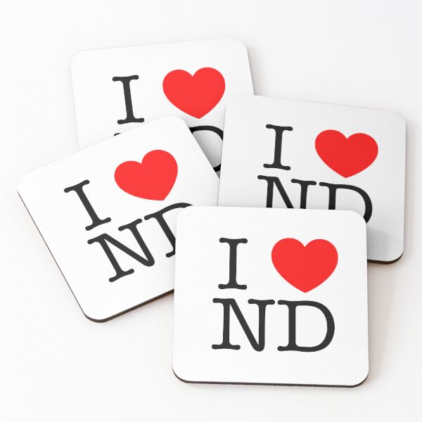Item preview, I <3 ND designed and sold by SmickSticks.
