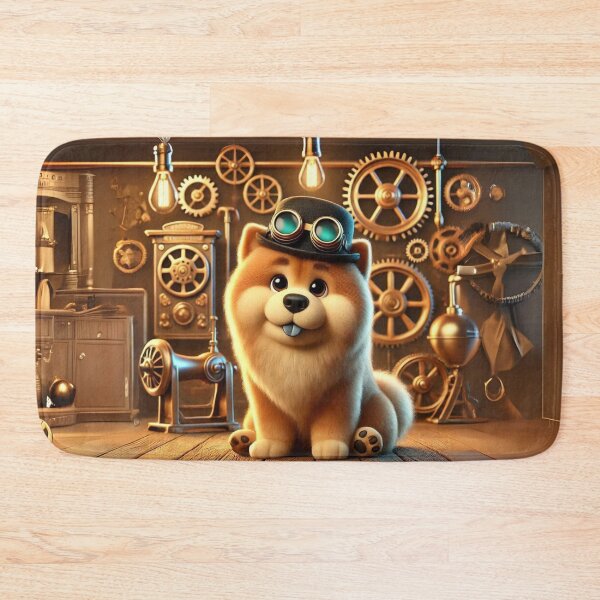 Item preview, Steampunk Chow Shepherd designed and sold by Sillytoe.