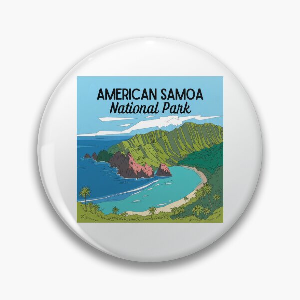 Item preview, American Samoa National Park designed and sold by WatercolorWilds.