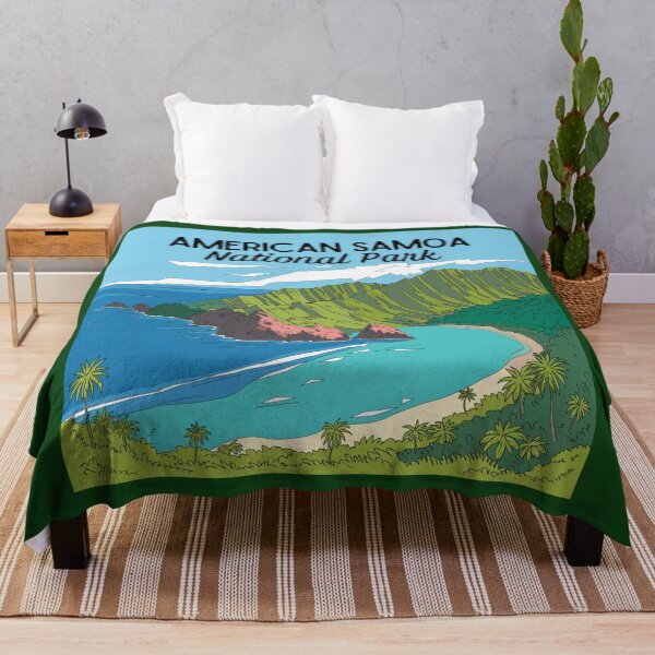 Item preview, American Samoa National Park designed and sold by WatercolorWilds.