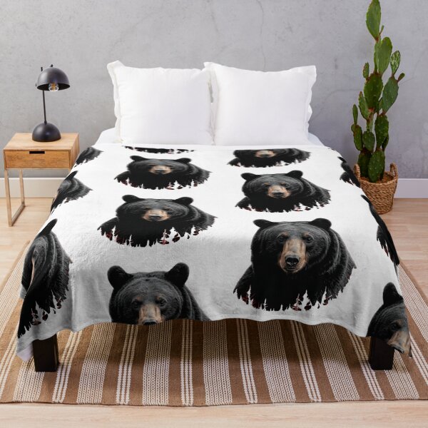 Item preview, A Black Bear Stencil designed and sold by HUMORONCOTTON.