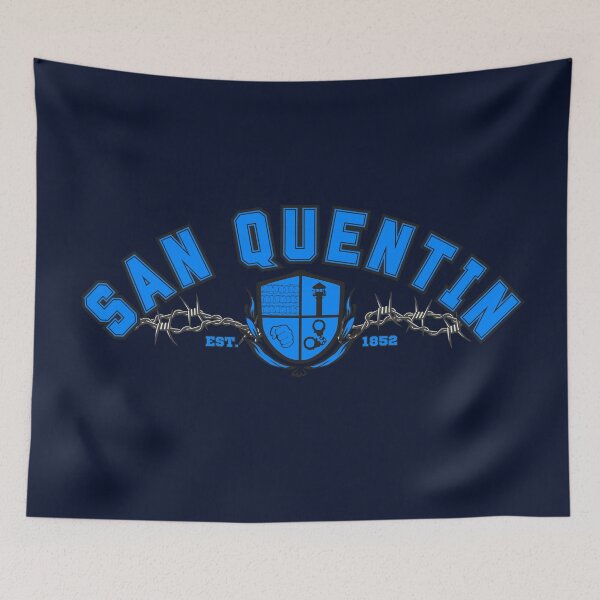 Item preview, San Quentin Prison University, Blue designed and sold by UNK-Fatigues.