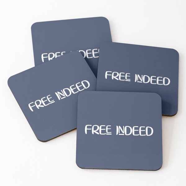 Item preview, Free Indeed - John 8 verse 36 designed and sold by simplydesignart.