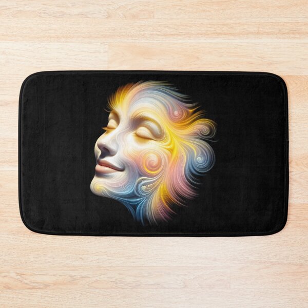 Item preview,  Serene Swirl of Colors - Abstract Portrait Art designed and sold by pumsquare.