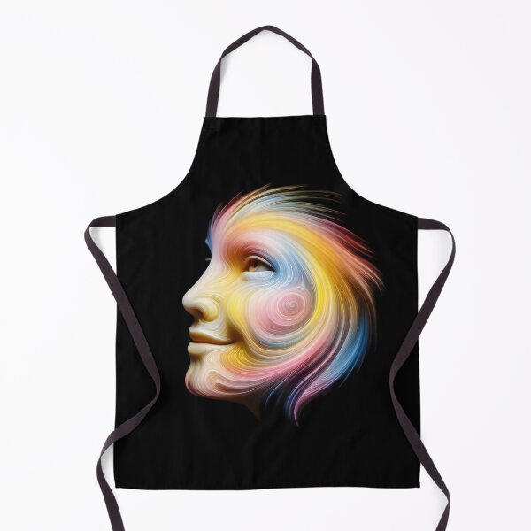 Item preview, Vibrant Abstract Face Art designed and sold by pumsquare.