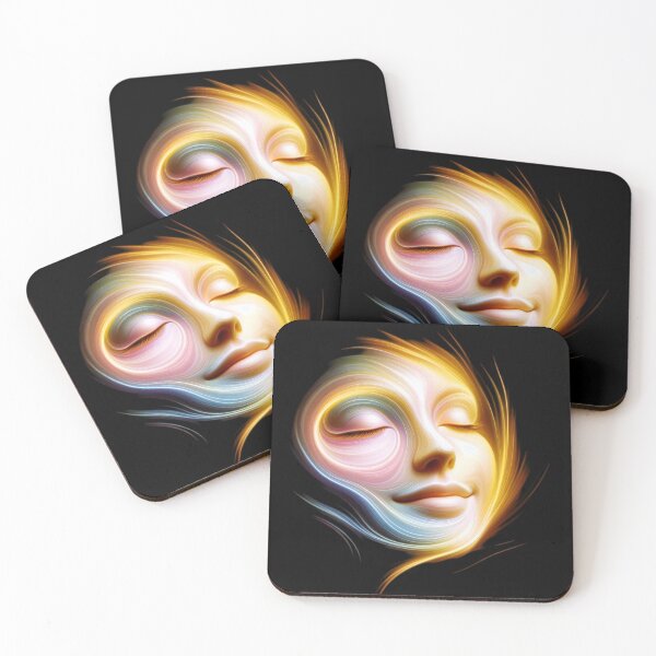 Item preview,  Serene Abstract Face Art designed and sold by pumsquare.