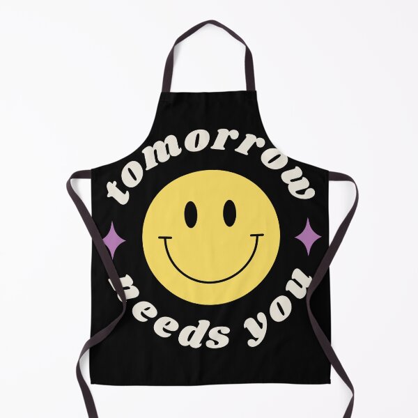 Item preview, Smiley Face with Quote | Tomorrow Needs You Motivational  designed and sold by TurtleDojo.