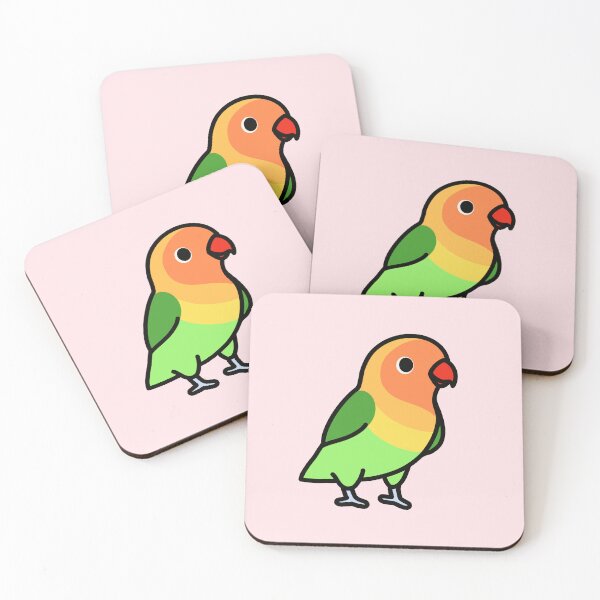 Item preview, Fischer’s Lovebird designed and sold by littlemandyart.